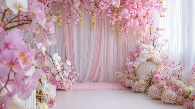 Main Subject Wedding Decor Floral Archway