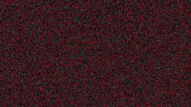 Dark red mosaic pixels loop background.