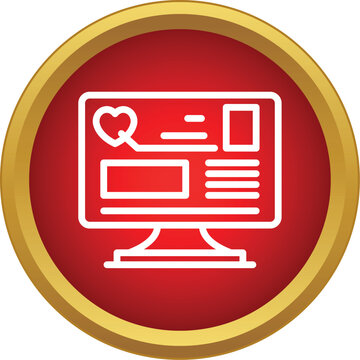 Computer screen showing medical information and heart rate monitor