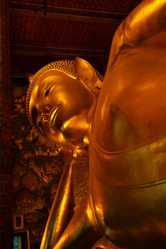Reclining Buddha of Wat Pho in Bangkok