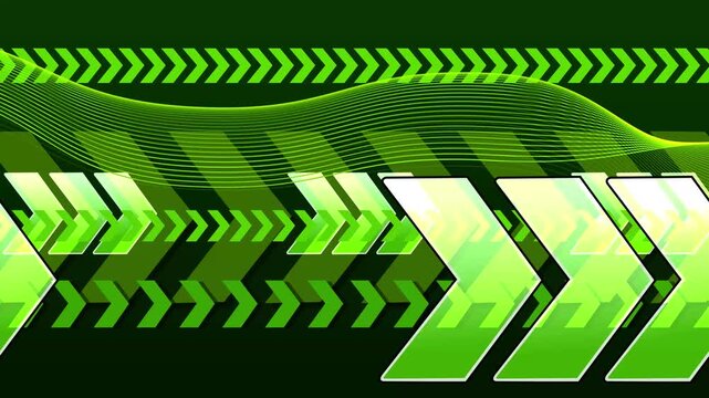 Arrow minimal background geometric directional animation