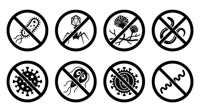 Knife tactical combat icon with double-edged blade, warning slash, danger sign and grayscale vector style