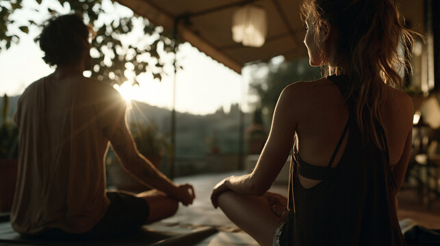 Yoga di Coppia in Toscana