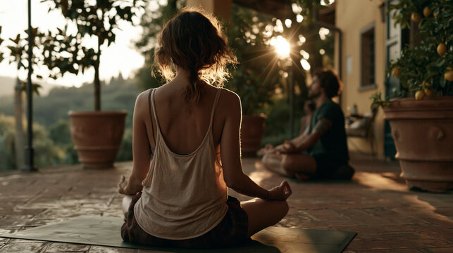 Yoga di Coppia in Toscana