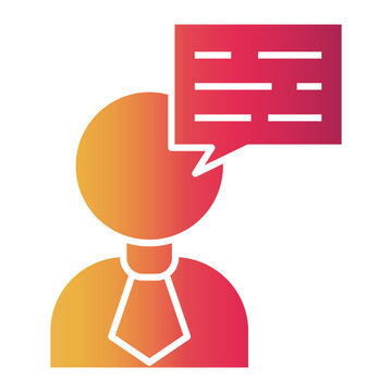 hiring manager Gradient icon