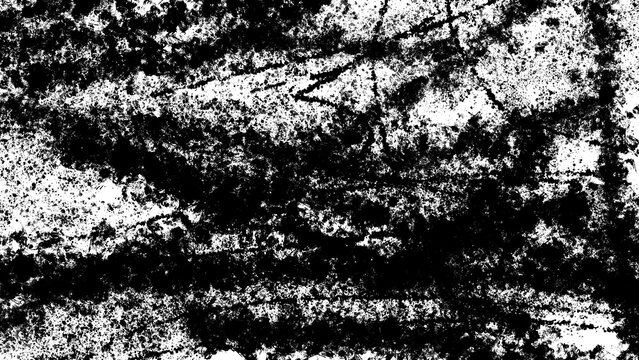 Abstract black Scratch & Scruff Textures for charcoal effect on transparent background