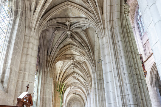 Cathedral Saint Jean, Joigny, Yonne, France