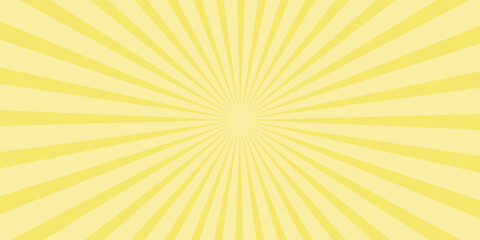 Yellow Rays, Sunburst, Starburst Background © Ifan