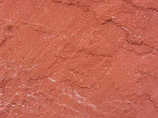 Fototapeta premium Red Stucco Wall Texture Background / 赤い塗り壁のテクスチャ背景