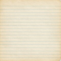 Fototapeta premium Vintage Lined Notebook Paper Texture