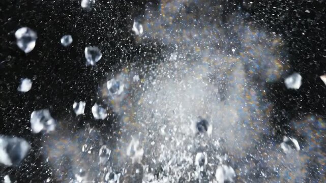 Crystals and minerals macro photography.