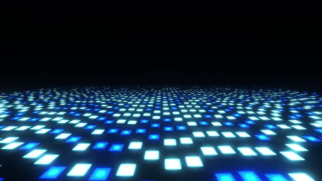 A mesmerizing 4K seamless loop of retro synthwave parallel circuits. Perfect for 80s inspired videos, electronic music visuals, and VJ loops.