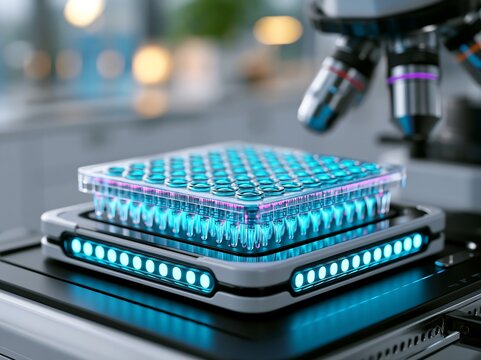 Automated patch clamp workstation for electrophysiology research