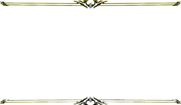 ornamental gold leaf design elements.