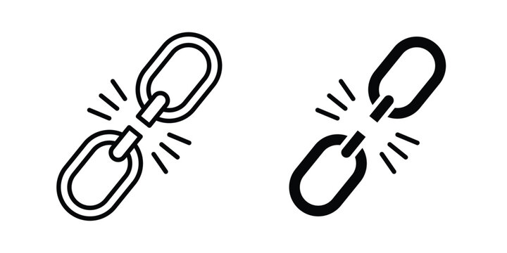Weakness icon symbol. Editable stroke. vector icons