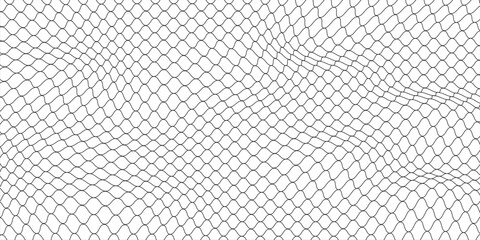 Mesh texture for fishing nets. Seamless pattern for sportswear or soccer goal, volleyball net, basketball hoop, hockey, athletics. Abstract net background for sports © Ifan