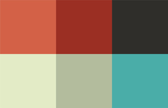 Rectangle Divided Pattern into 6