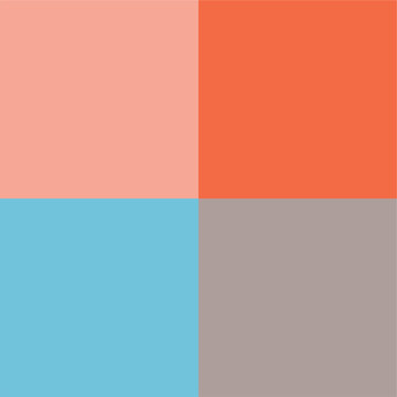 Rectangle Divided Pattern into 4