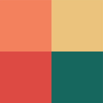 Rectangle Divided Pattern into 4