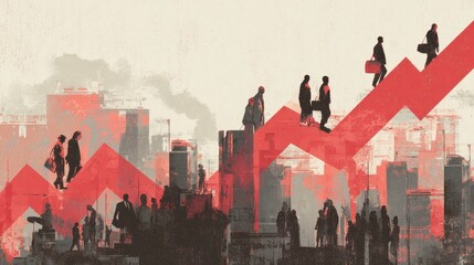 Obraz premium Evaluate the impact of demographic changes on investment opportunities.