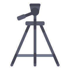 Naklejka premium tripod camera