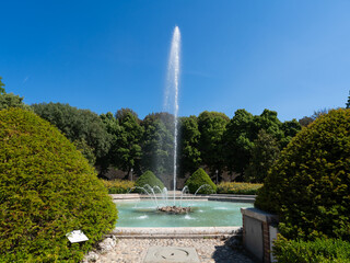 Obraz premium Fontana di San Prospero, liberty style fountain in Siena, Italy