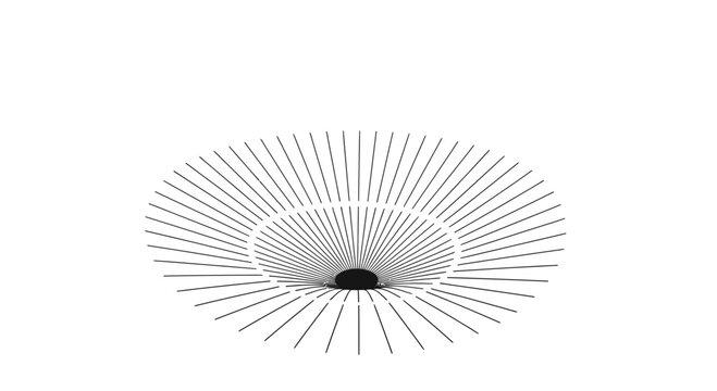 Modern ceiling light fixture, minimalist lamp shade, circular design, interior decor element, lighting solution
