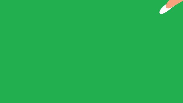 Green screen liquid water transition video