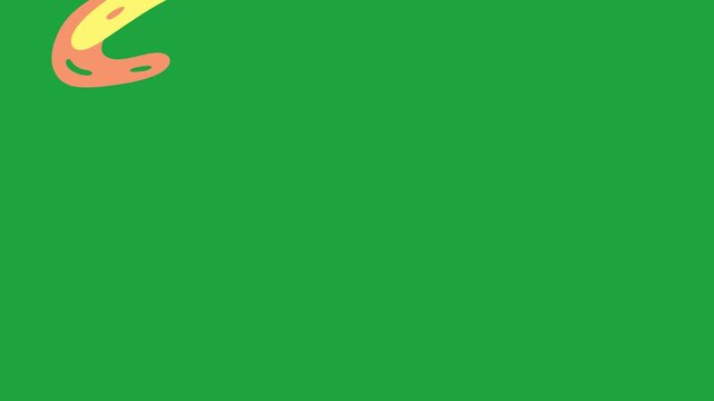 Green screen liquid water transition video