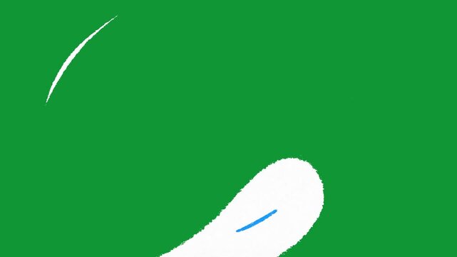 Green screen liquid water transition video