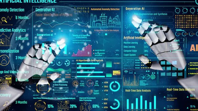 AI Assistant Brain Processor with LLM Technology, Big Data, Machine Learning, Generative AI for Business Support, Future Agentic AI Technology and Artificial Intelligence Prompt Engineering. Thunk