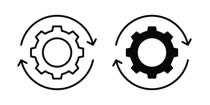 Implementation icon or symbol set