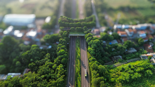 aerial view of sentul city