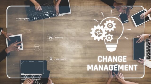 Change management strategy combining innovation, globalization, and teamwork to enable business transformation and emotional engagement in modern organizations Marrow