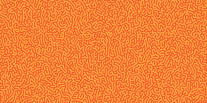 Biological cell structure turing pattern on vibrant abstract texture graphic illustration