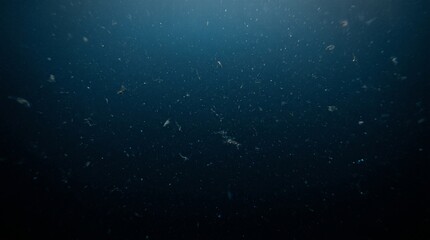 Fototapeta premium Endless Blue Void of the Open Ocean Depths 
