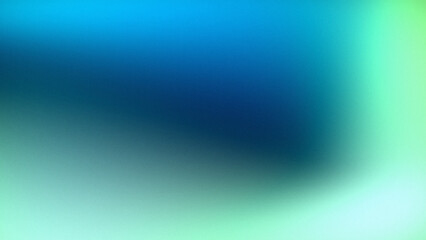 Obraz premium Abstract gradient background with blue and green hues, creating a calm and modern feel.