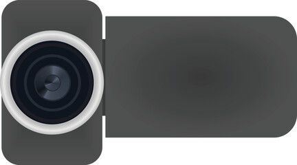 Photographic optical camera. vector illustration © marijaobradovic