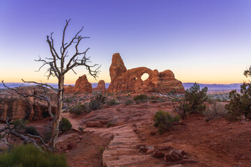 Turret Arch im Morgenlicht © Michael
