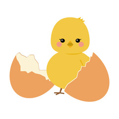 生まれたてのヒヨコ © ゴエママ