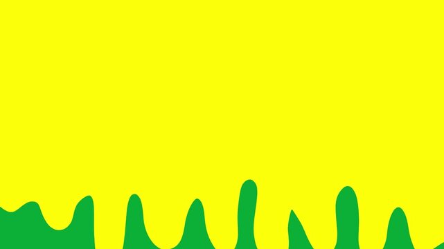 Green screen liquid water transition video