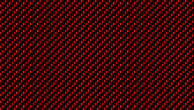 Red metallic carbon fiber texture