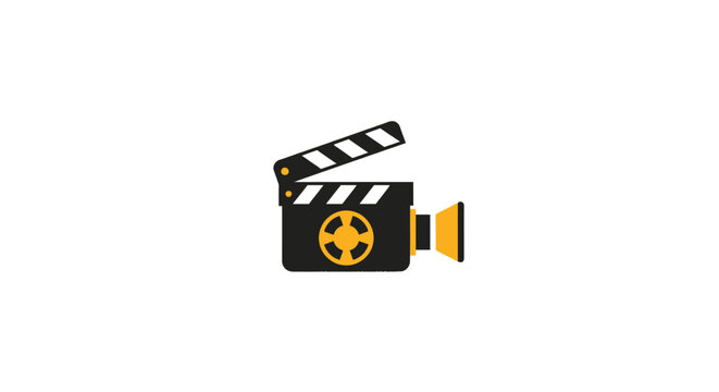Film movie clapper board device.