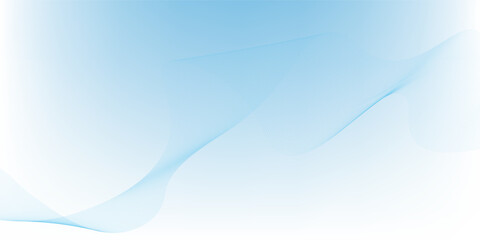Deep sky blue gradient abstract background with stripes curve line vector image © sultan