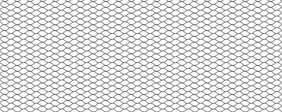 Mesh texture for fishing nets. Seamless pattern for sportswear or soccer goal, volleyball net