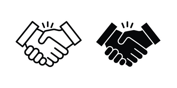 Deal handshake icon
