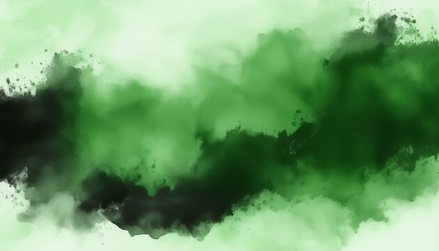 watercolor background jade to black gradient color