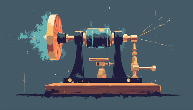 Morse telegraph sounder electromagnetic armature