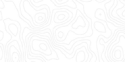 Modern relief map artwork with flowing topographic contour line background style. Elegant geographic terrain illustration featuring abstract mapping grid aesthetics. © ALAMA