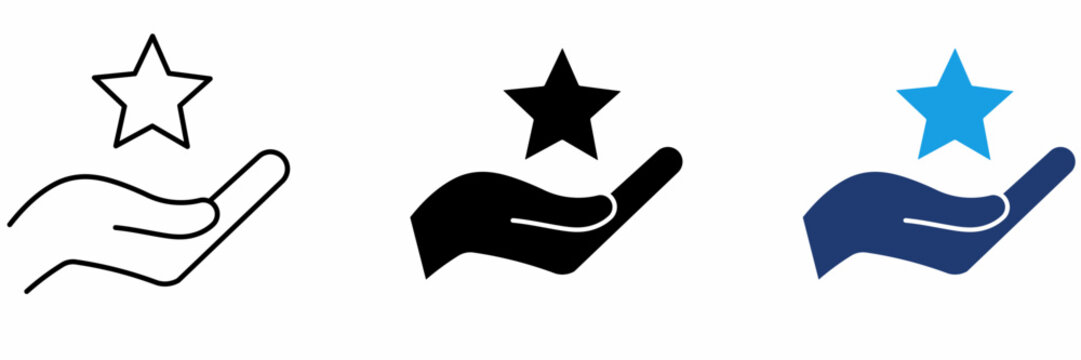 Value proposition vector icon collection.